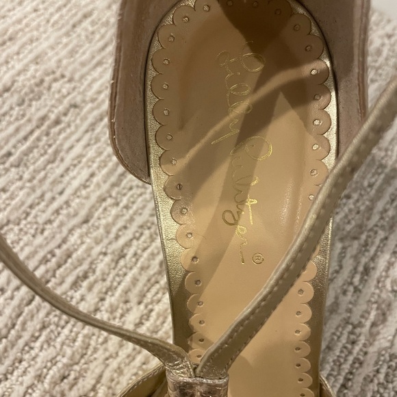 lily pulitzer gold heals - Picture 2 of 5